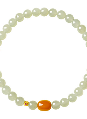 宫里上新天然和田玉手链