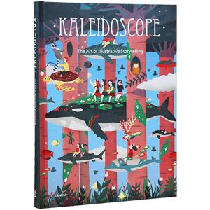 Kaleidoscope 缤纷视界 艺术卡通美术人物插画画册画集素材作品集 看得见故事的插画设计书籍