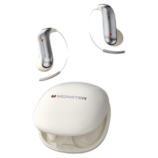 魔声C01二代蓝牙耳机无线挂耳式高端气骨传导AI翻译耳机同声传译