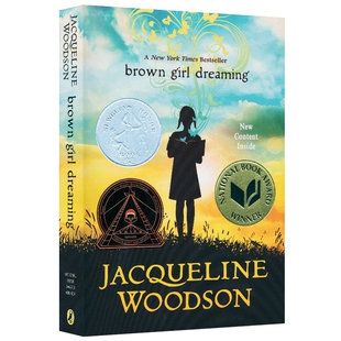 Brown Girl Dreaming 英文原版小说 黑人女孩的梦想 纽伯瑞儿童文学银奖 英文绘本 历史故事书 英文版进口英语书籍 Puffin Books