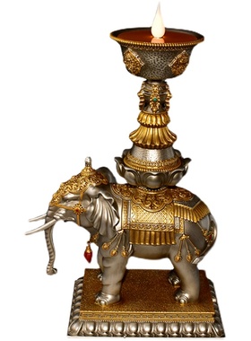 瑞阁电子吉祥象led供佛灯