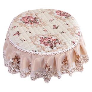 小圆凳子套罩椅坐垫子学生板凳垫布艺餐椅座垫椅子垫欧式加厚圆形