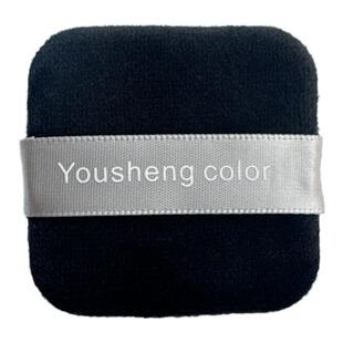 搭配Nars专用大白饼粉扑植绒黑色正方形散粉定妆平替粉饼粉扑绒面