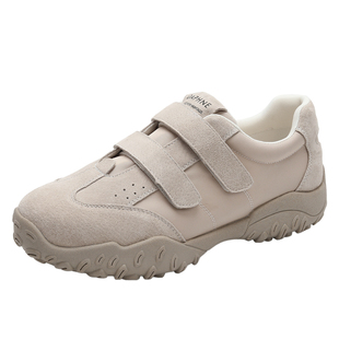 达芙妮软底德训鞋女2026新款春季复古百搭魔术贴不累脚休闲运动鞋