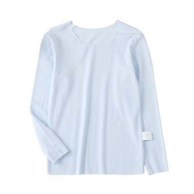 儿童秋衣薄款男童纯色圆T恤长袖