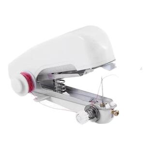 便携式手动迷你微型缝纫机家用手持简易缝衣服袖珍小型裁缝机