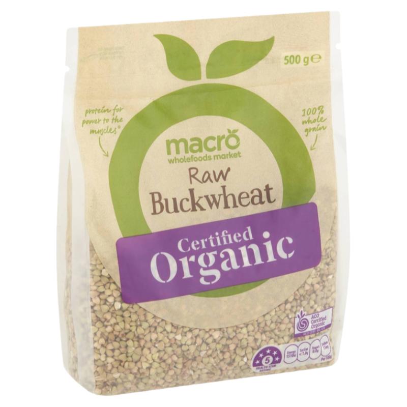 小肚腩澳洲代购Macro有机生荞麦Buckwheat Raw 500g