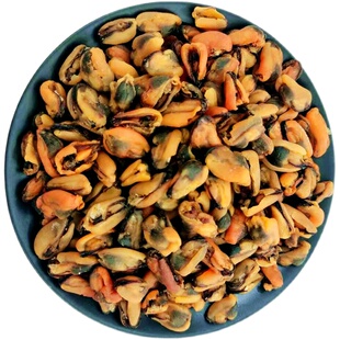 野生淡菜干货淡晒海虹肉贻贝青口海鲜干货干度好250克包邮