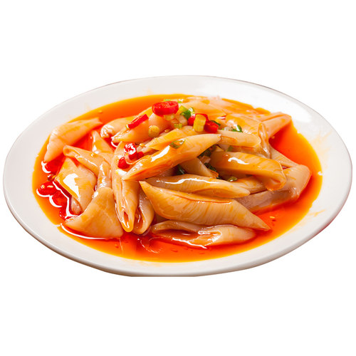 凉拌海笋贝象拔蚌海蚌苗酒店饭店餐饮用特色半成品凉菜即食冷菜盘