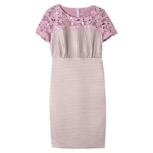 Outlets专柜撤柜正品 KG夏装2025新款直筒显瘦包臀圆领裙子连衣裙