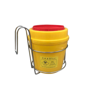 不锈钢挂架厂家1L2L3L4L5L6L8L10L15L升利器盒挂架锐器盒托架