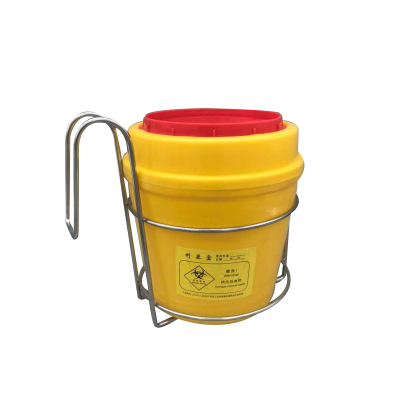 不锈钢挂架厂家1L2L3L4L5L6L8L10L15L升利器盒挂架锐器盒托架