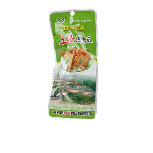 可荣土楼泡鸭爪50包福建龙岩特产正宗下洋客家风味清香味袋装零食