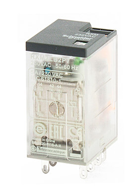 施耐德小型中间继电器220V24V