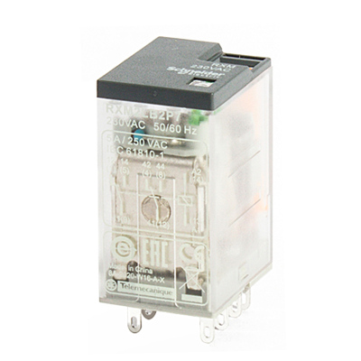 施耐德小型中间继电器220V24V