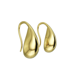 Juunngle洲谷水滴豆豆耳钉女纯银耳饰高级感轻奢小众气质生日礼物