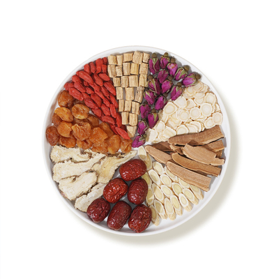 黄芪当归党参红枣桂圆枸杞玫瑰花茶包女人非补气养血茶调理养生茶