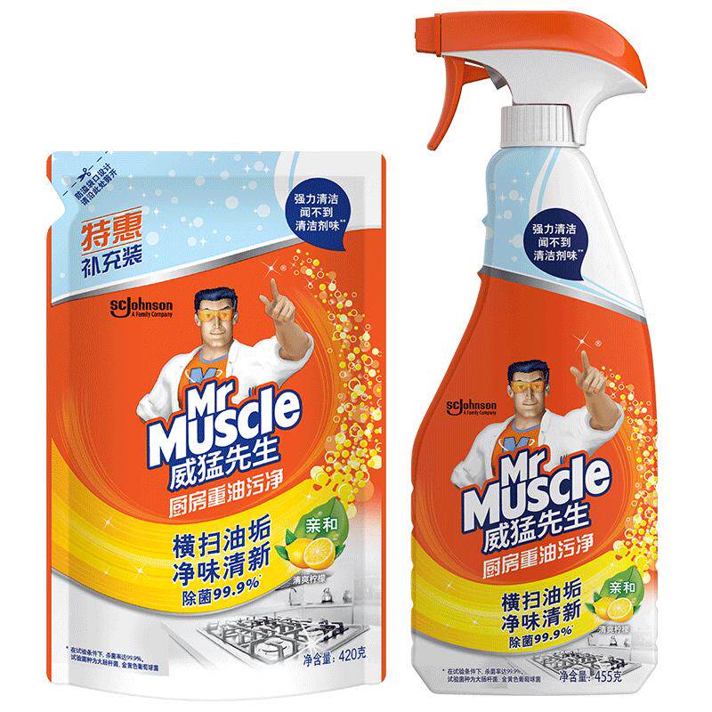 威猛先生厨房重油污清洁剂