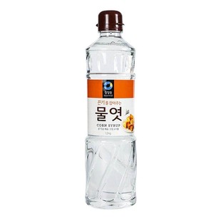 清净园水饴玉米糖浆水怡糖稀麦芽糖太妃糖韩国进口烘焙商用原料