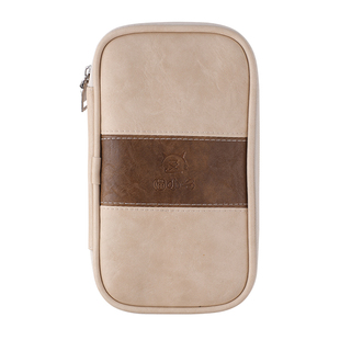 喵小七多功能大容量高级感专业收纳包化妆包PU皮便携旅行化妆刷包