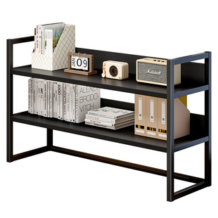 桌上书架书桌台面置物架桌面多层收纳架家用简易立式整理储物柜子