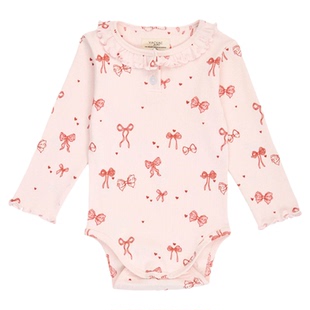 Little家现货 丹麦VACVAC SS26春夏儿童有机棉包屁衣打底裤