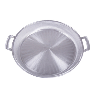 加厚煎锅铝平底锅铝不粘锅水煎饺锅炕饼锅烙饼手工铸铝铝锅平底锅
