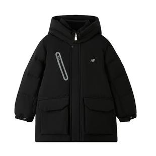 New Balance NB25冬新款男童女童儿童中长款保暖羽绒服ND7PF4E083