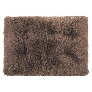 狗窝冬季保暖加厚大型犬猫咪床耐撕咬防寒长毛绒睡垫宠物地毯子