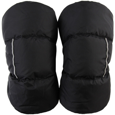 羽绒护膝保暖女外骑车男士冬季