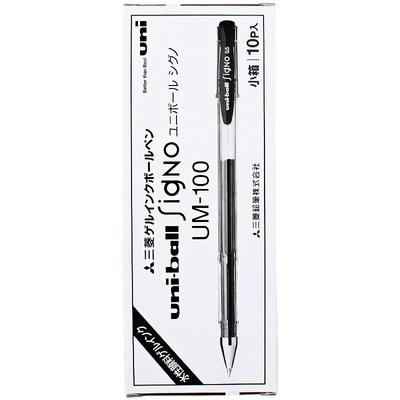 uni三菱中性笔日本进口UM100水笔