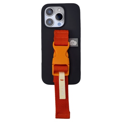 iPhone撞色腕带液态硅胶防摔壳