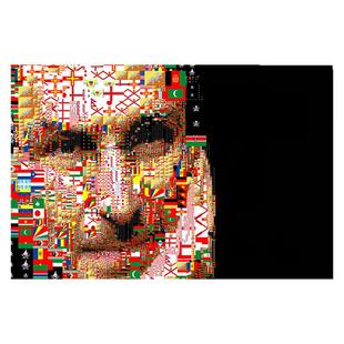 史蒂夫乔布斯海报苹果企业家名人画像装饰挂画图励志壁纸墙贴单幅