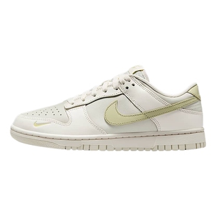 Nike耐克女鞋夏季新款DUNK LOW白绿低帮复古休闲板鞋IB3484-001