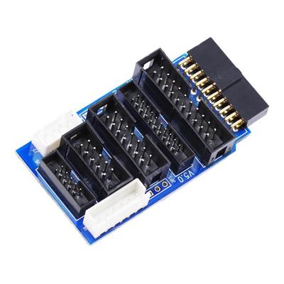 仿真器jlink转接板JTAG转SWD接口