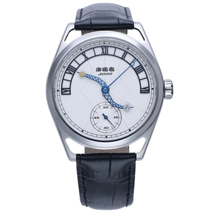 海鸥表日与夜显示世纪钟主题纪念表款手动上链小三针机械男表3024