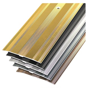 6厘米加宽铝合金木地板压条一字平板收边条地毯收口条楼梯防滑条