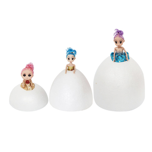 8寸假体蛋糕体模型 翻糖蛋糕裱花 泡沫蛋糕胚,芭比娃娃蛋糕模