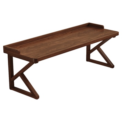 进口全实木松木书桌电脑桌加厚款