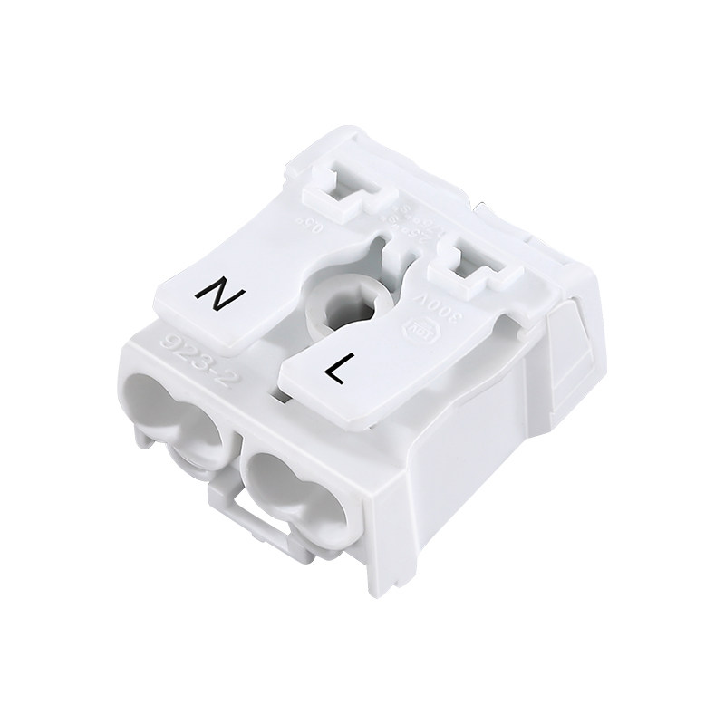 923-2按压式接线端子 2/3/4/5位免螺丝LED灯具 快速接线端子台