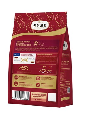 弗列加特鲜肉烘焙猫粮2.0升级磷虾油益生菌肠道/幼成老猫专用