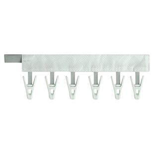 洁丽雅折叠衣架带夹子晾晒架旅行出差便携宿舍用袜夹学生晾衣神器