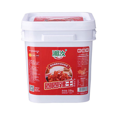 湘汝圈圈辣王20斤超辣剁椒鱼头