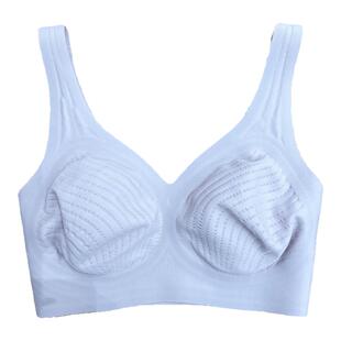 果冻胶软支撑无钢圈内衣女超薄发泡兔耳朵杯弹力舒适大胸显小防凸