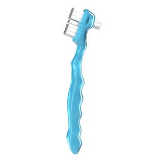 【自营】假牙专用牙刷清洁刷双面义齿刷隐形牙套保持器除垢刷硬毛