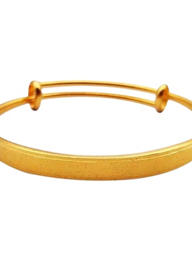 沙金饰品满天星手镯女士仿真不掉