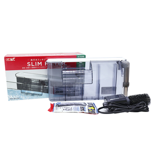 日本五味GEX瀑布过滤器鱼缸外置小型外挂水族箱下缸壁挂式过滤器