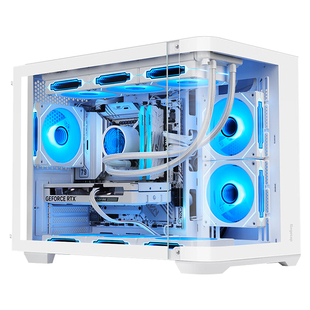 七彩虹主机R5 7500F 5600 9500F 5060ti 8g RTX5070 RTX5060 8G显卡台式机组装电脑主机diy组装机整机办公机