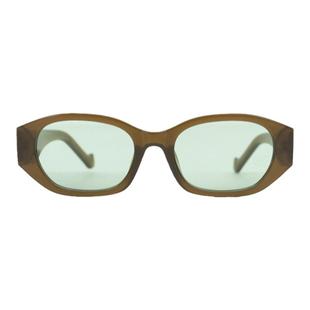 【Losing Bargain】粗边框椭圆形中性复古时髦大框墨镜太阳眼镜