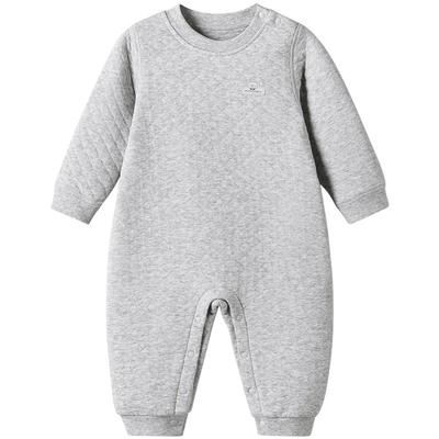 宝宝睡衣秋冬儿童连体睡衣纯棉